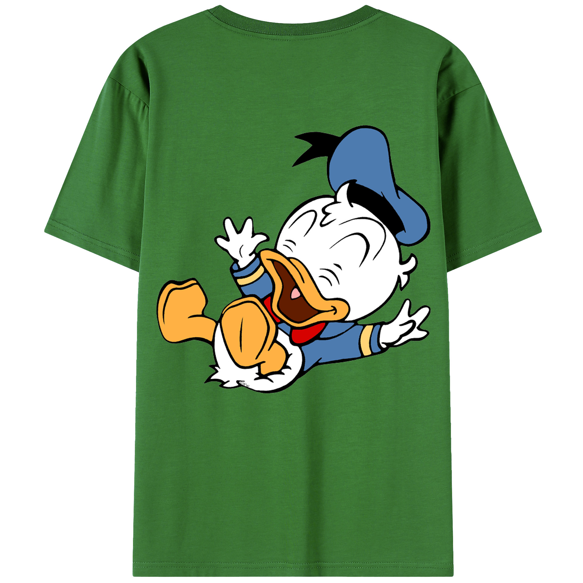 （画像用） ミッキーマウス Mickey Mouse レディース半袖Tシャツ(バックプリント)